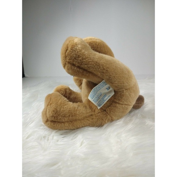 Build A Bear Plush Puppy Dog Brown Sugar Stuffed Animal Toy Dark Ear & Tail 12" - Picture 5 of 8